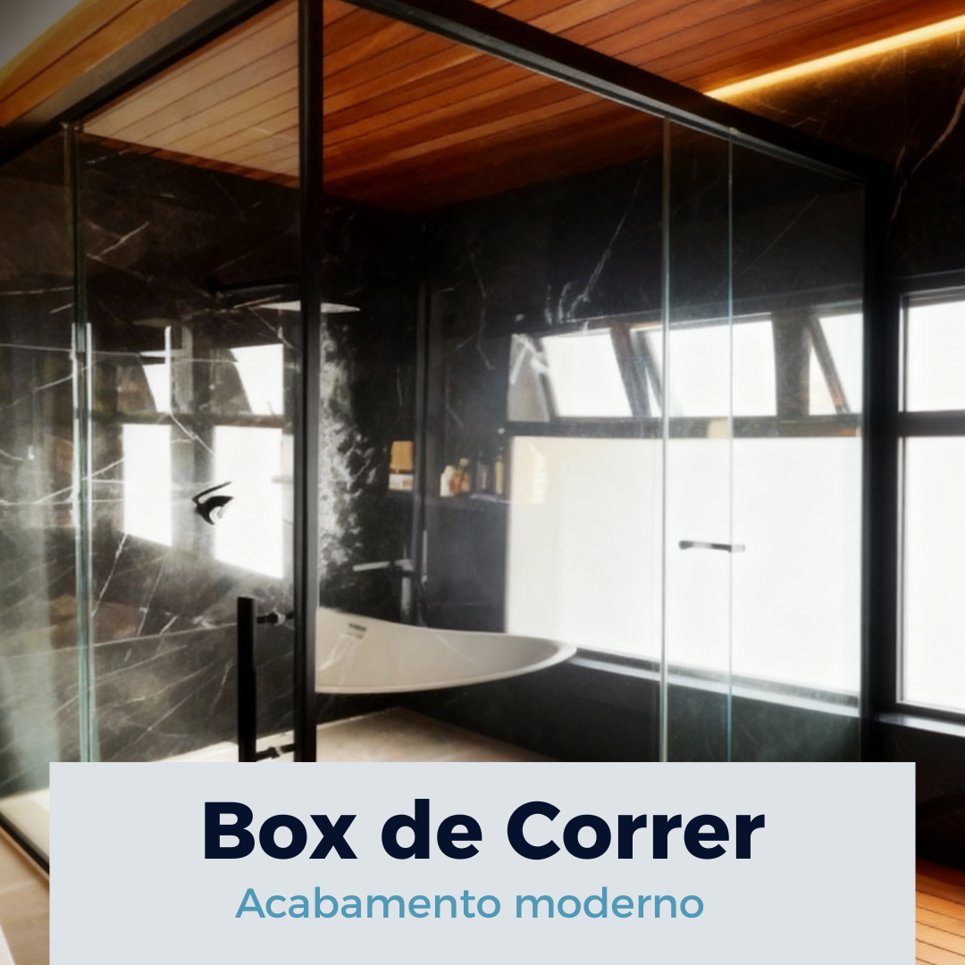 Box de correr - J vidros